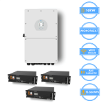 Инвертор Deye 16kW, SUN-16K-SG01LP1-EU + батерия Vestwoods 15,36kWh