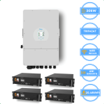 Onduleur Deye 20kW, SUN-20K-SG05LP3-EU-SM2 + Batterie Vestwoods 20.48kWh