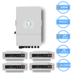Deye Inverter 20kW, SUN-20K-SG05LP3-EU-SM2 + Pytes 20.48kWh Battery, v5a