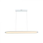 24W LED Lampă Suspendată (80*100CM) 4000K Corp Alb