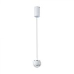 9W LED Lampă de Design Suspendată (10*10*100cm) Alb 3000K