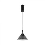 9W LED Lampă de Design Suspendată (19.5*17.5*100CM) Neagră 3000K