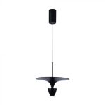 9W LED Lampă de Design Suspendată (30*320*100CM) Corp Negru 4000K