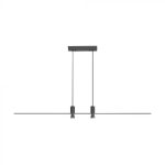 19W LED Lampă de Design Suspendată Neagră 3000K