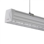 50W Corp LED linear dublu Lentilă asimetrică Alb natural