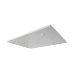 Baldachin de Oțel 800*600*H20mm - Alb mat