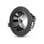 LED Downlight Cip SAMSUNG 20W COB cu Reflector Carcasă Neagră 3000K