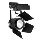 33W LED Proiector pe Șină Cip SAMSUNG Corp negru 3000K