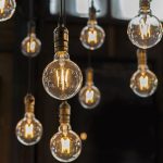 Bec LED 6W Filament E27 G125 Clear Cover  3000K