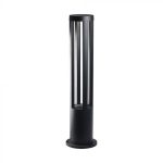 10W LED Lumină de Grădină pentru Podea Corp Gri 80cm 3000K