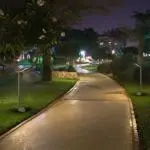 6W LED Stalpișor pentru Exterior Corp Gri 4000K IP54
