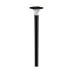 15W LED Lampă Solară Baterie LiFePO4 6000mAh 6000K+4000K Negru