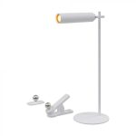 3W LED Lampă de Masă Magnetică Reîncărcabilă 4000K Corp Alb