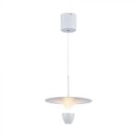 9W LED Lampă Suspendată de Design (30*300*1370MM) White 3000K Înalțime Ajustabilă