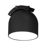 12W LED Proictor pe Șină Textilă 120`D 3000K Corp Negru 3 ani Garanție