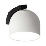 12W LED Proictor pe Șină Textilă 120`D 3000K Corp Alb 3 ani Garanție