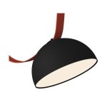 20W LED Proictor pe Șină Textilă 120`D 3000K Corp Negru 3 ani Garanție