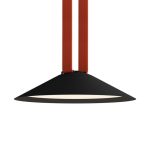 20W LED Proictor pe Șină Textilă 120`D 3000K Corp Negru 3 ani Garanție