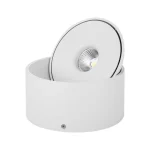 20W LED COB Downlight Aplicat 3 in 1 Corp Alb
