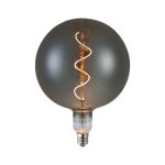 Bec LED 4W Filament Spiralt G200S 2700K Sticlă Fumurie