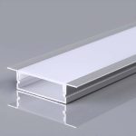 Profil Bandă LED cu Dispersor Aluminu 2000*30*10mm Silver Body