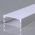 Profil Bandă LED cu Dispersor Aluminu 2000*50*20mm Silver Body