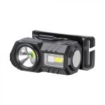 3W LED Lanternă pentru Cap Reîncărcabilă RGB IP43