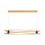 15W Pendul LED Designer Lemn 3000K L1200