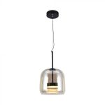 6W Pendul LED Designer Metal + Sticlă D250*H240 3000K