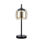 LED Lampă de Masă Designer Metal + Sticlă 3000K