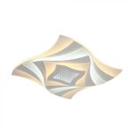 63W LED Lampă de Tavan Dimabilă în 3 pași cu Telecomandă Corp Alb IP20