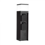Lampă Bolard + Priză 16A MAX. 3600W G9