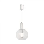 5W LED Pendul 3000K Sticlă Clară