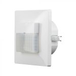 Senzor PIR 120º Rază de Detecție Corp Alb
