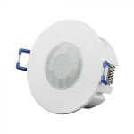 Senzor COB PIR 360º Rază de Detecție Corp Alb
