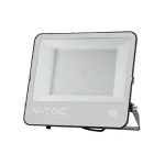 100W LED Proiector SMD Cip SAMSUNG 1m de Cablu Corp Negru Sticlă Frosted Gri  6400K