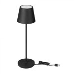1.5W LED Lampă de Masă 3000K IP54 Corp Negru