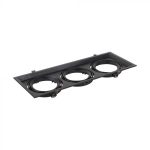 3 x Suport AR111 Fiting Negru