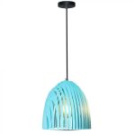 Pendulă Light Cone Prism Albastru