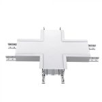 16W Conector Suspendat Inferior în X Alb 4000K