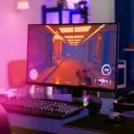 Lampă LED Ambientală 2.2W Compatibilă cu Amazon Alexa & Google Home  RGB+WW+CW