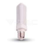 Bec LED 6W E27 PL, Alb rece