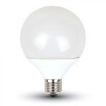 Bec LED 10W G95 Е27 Termoplastic, Alb rece