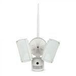 18W Proiector LED Senzor WiFi și cameră, Alb rece