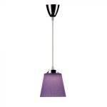 7W Pendul LED Alb natural Corp Crom Violet