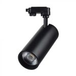 30W LED COB Proiector pe Șină 3 in 1 Corp negru