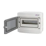 Tablou siguranțe aplicat exterior IP65, 1 rând, 12UH ETI - 12PT