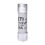 Valcová poistka DC 20A/1000V CH,10x38, gPV, gPV, ETI