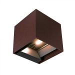 9W LED Lumină de Perete Solară Baterie 3.7V 3 in 1 Corten IP65
