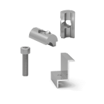 Clema capat panouri fotovoltaice 30mm pentru Profil Tip H